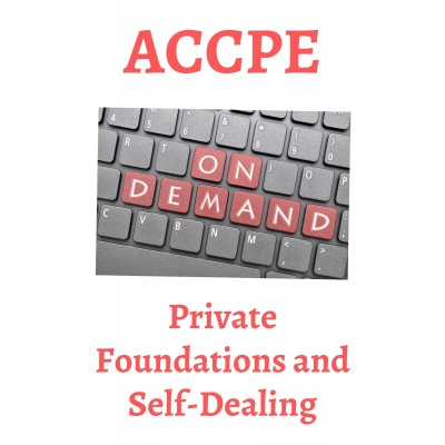 Private Foundations and Self-Dealing